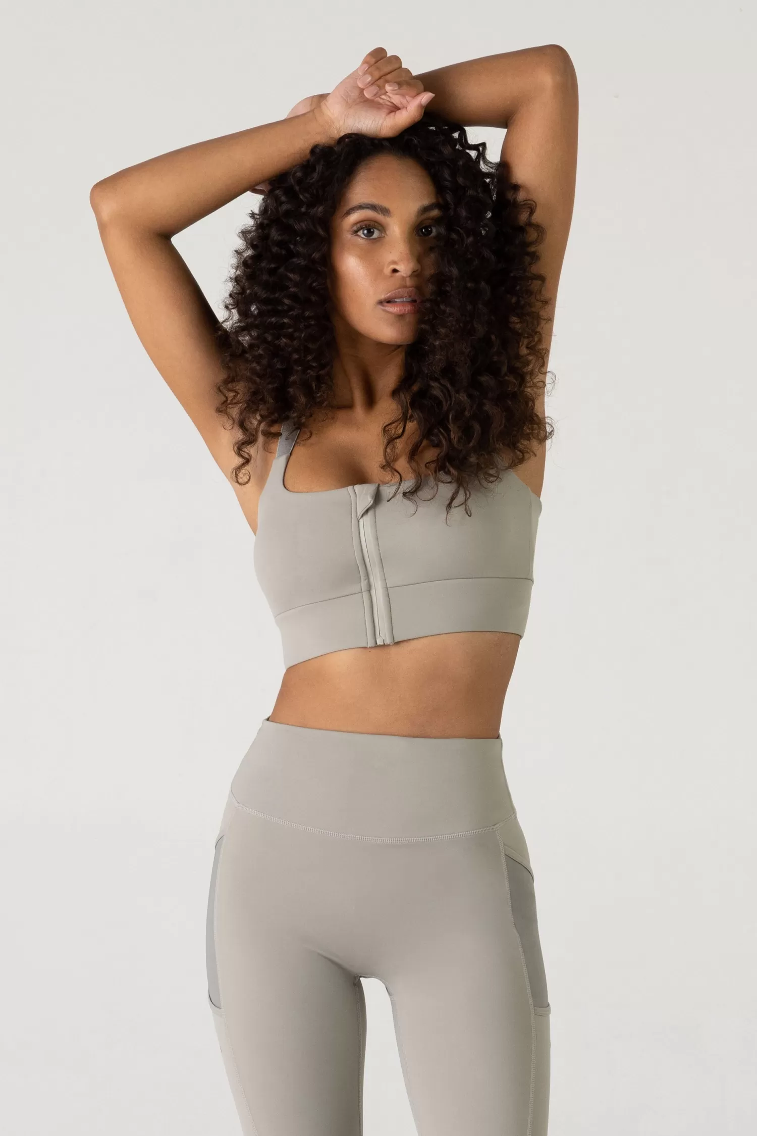 Bloch Revive Zip Crop^ Tops | Sports Bras
