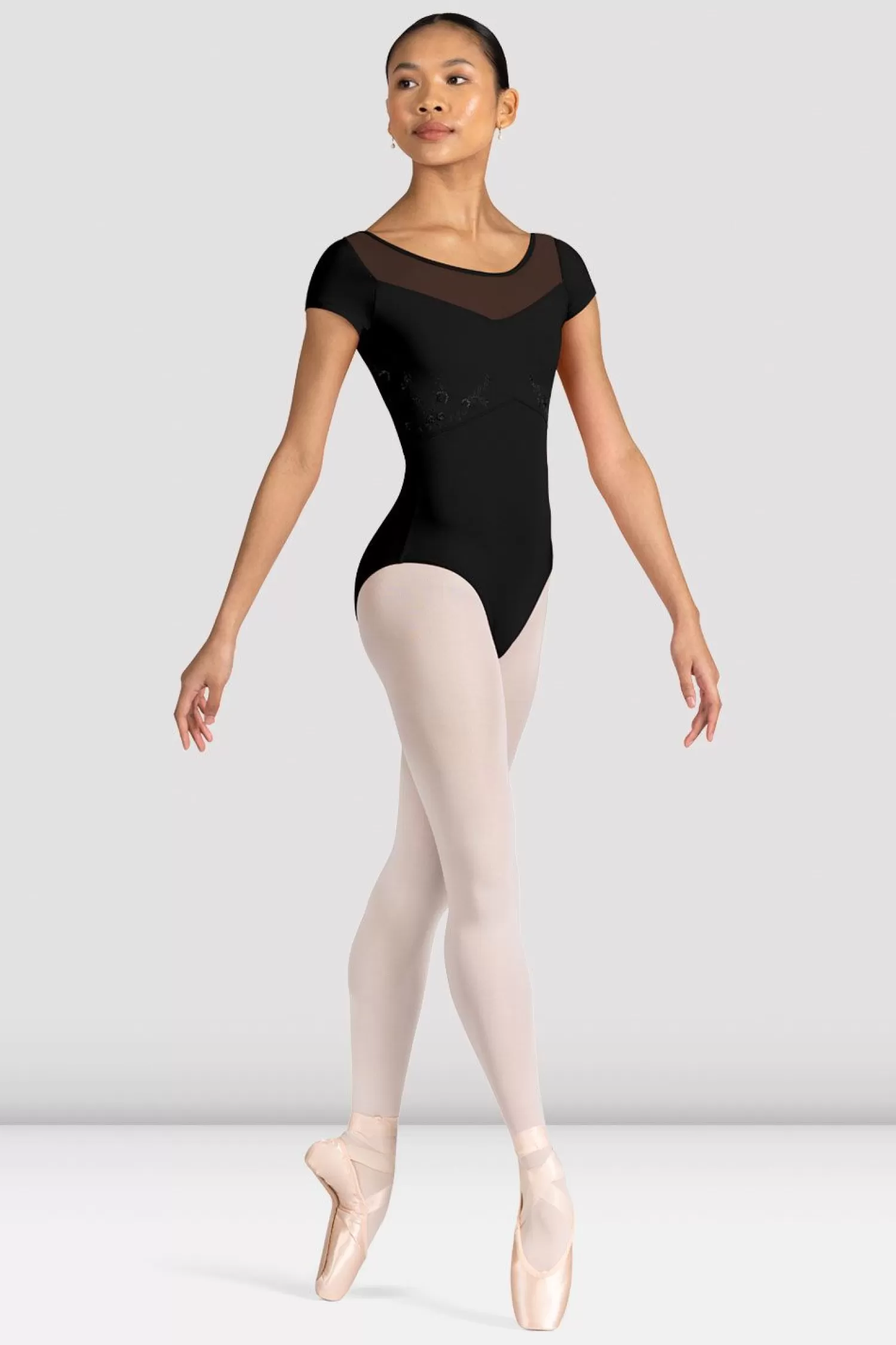 Bloch Ladies Aster Floral Cap Sleeve Leotard^ Leotards | Bloch Fleurs Collection