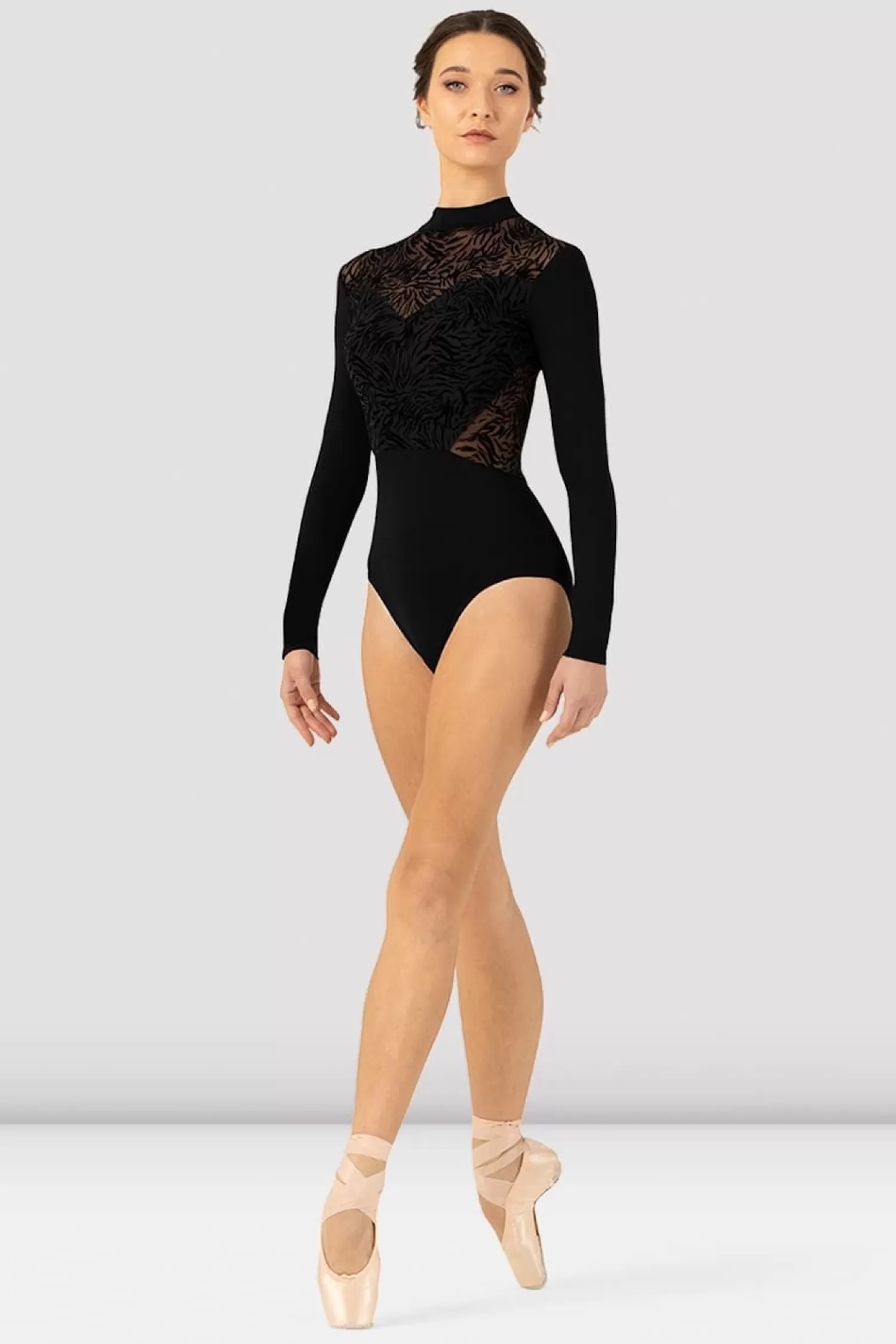 Bloch Ladies Blanche Long Sleeve Leotard^ Leotards