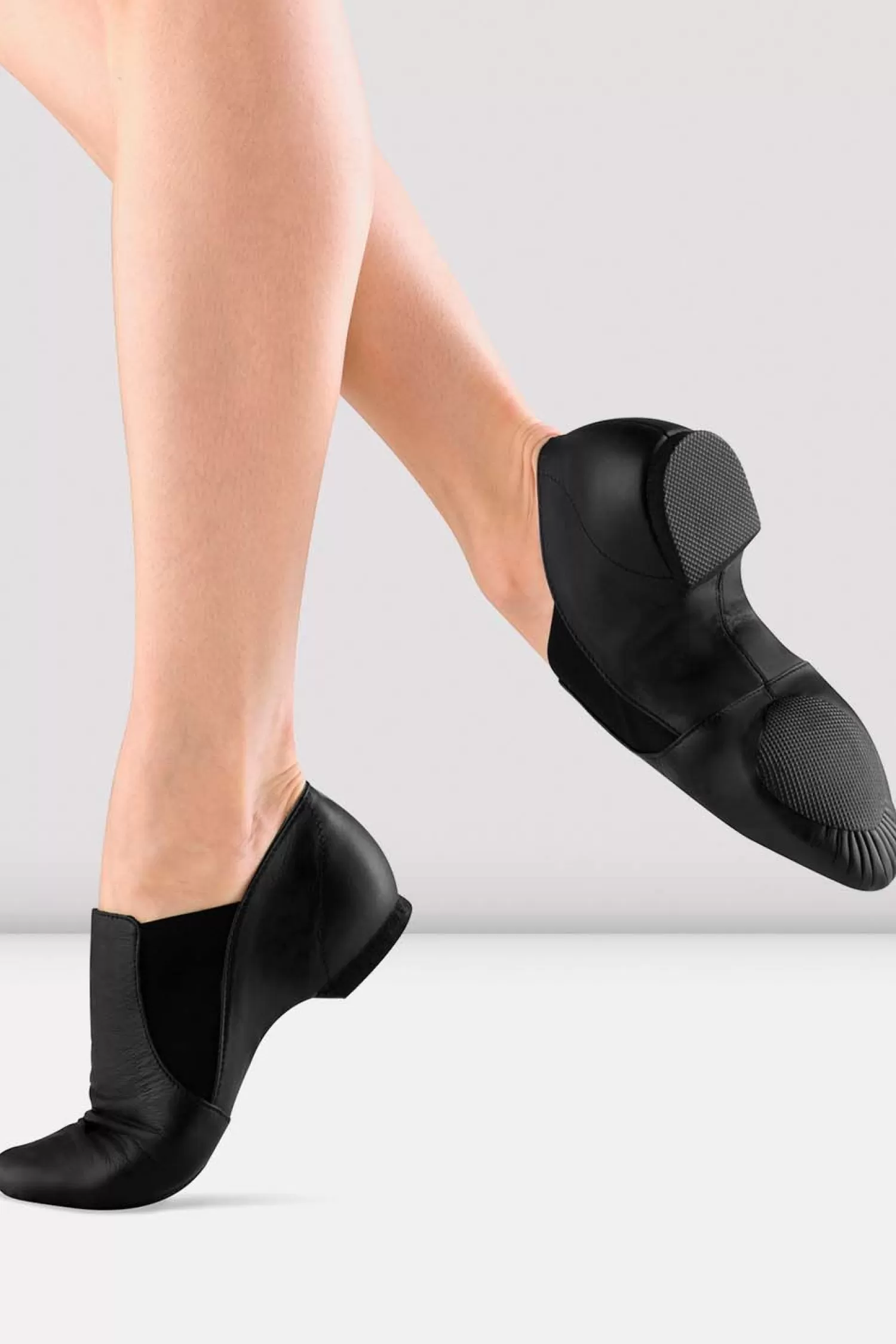 Bloch Ladies Leather Elasta Jazz Booties^ Jazz