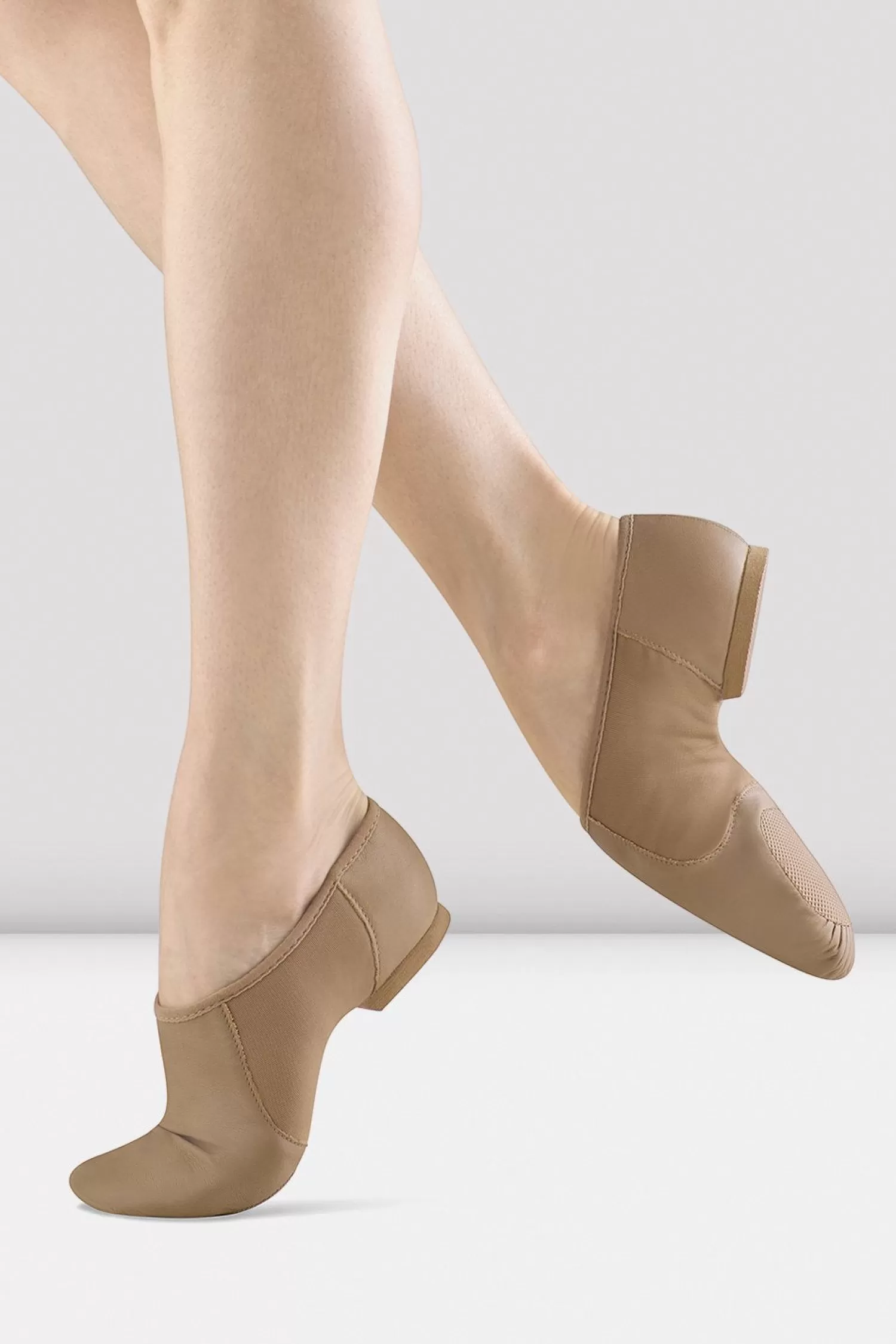 Bloch Ladies Neo-Flex Slip On Leather Jazz Shoes^ Jazz